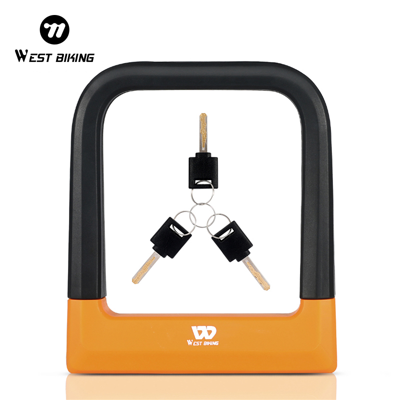 U Lock Heavy Duty - WEST BIKING 自転車 U ロック MTB