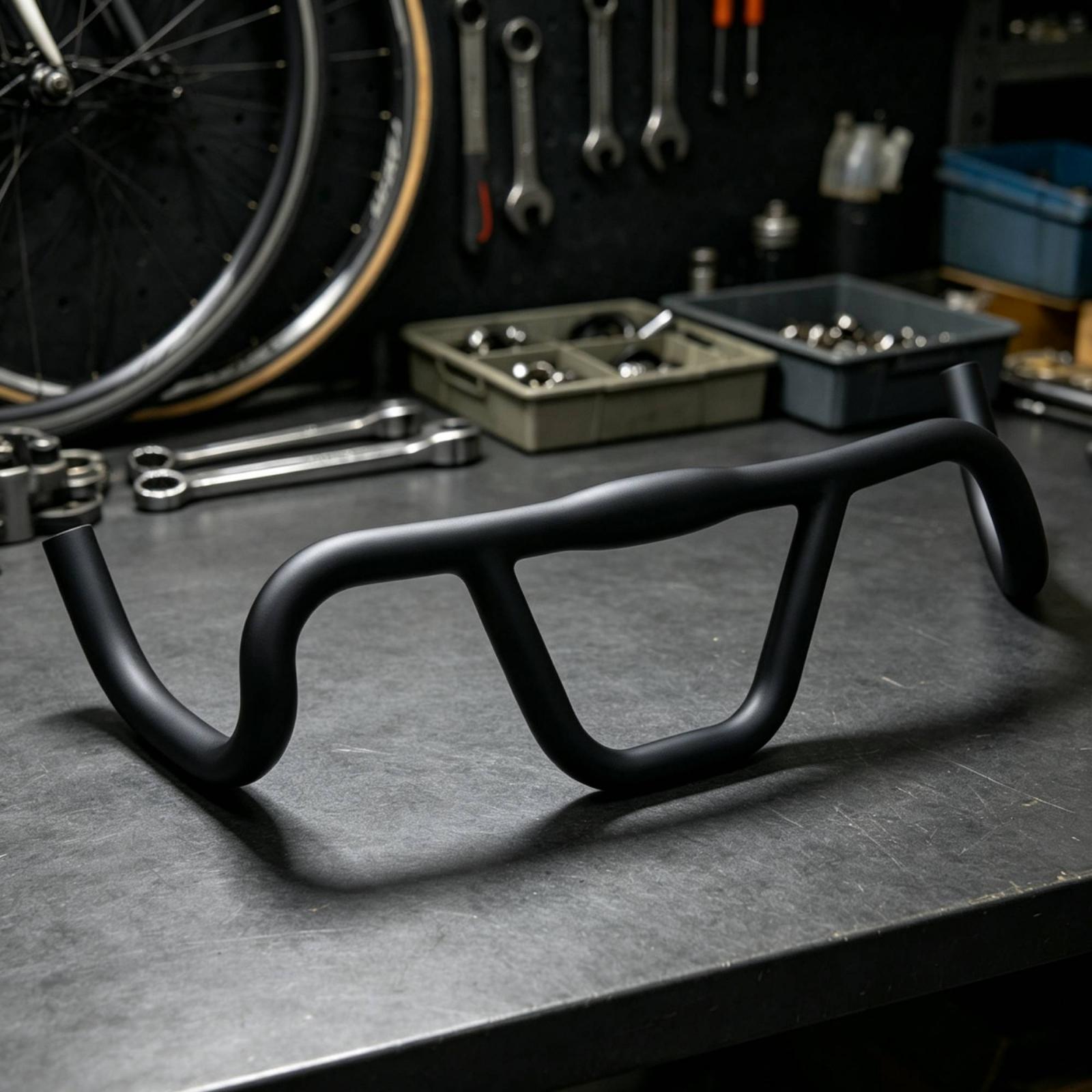 耐久性のあるロードバイク用ドロップハンドルバー 幅430mm - Cycling Commute Distance のレビューと価格