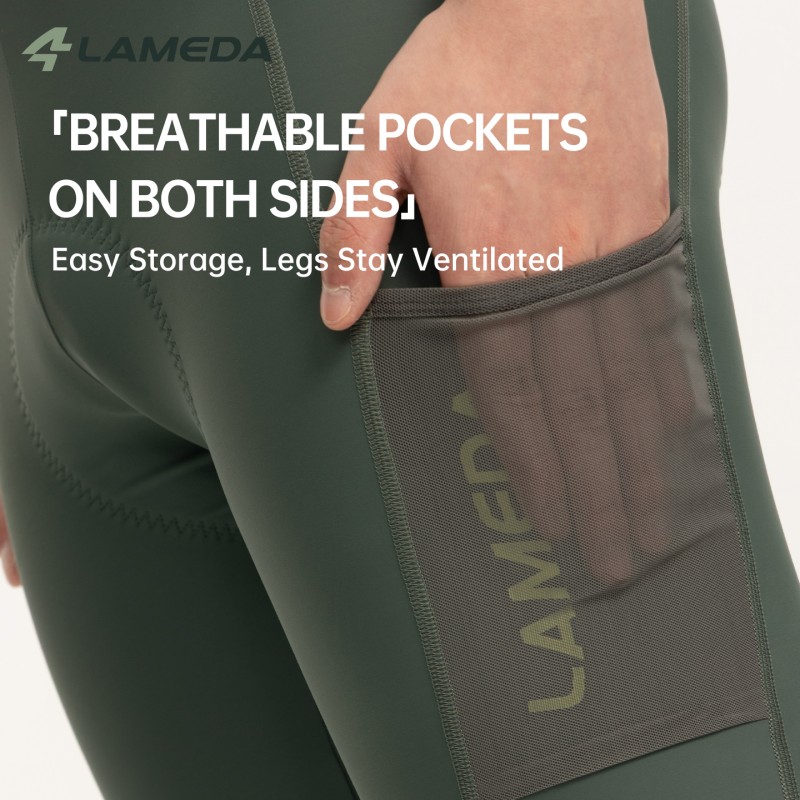 LAMEDA 新しいメンズ春夏ダブルアローパッド耐摩耗性サイ - Cycling Commuter Trousers のレビューと価格