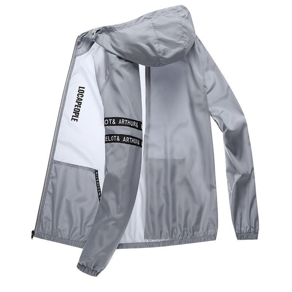 日焼け防止男性夏サイクリングジャケットスポーツカジュアルユー - Cycling Commuter Jacket のレビューと価格