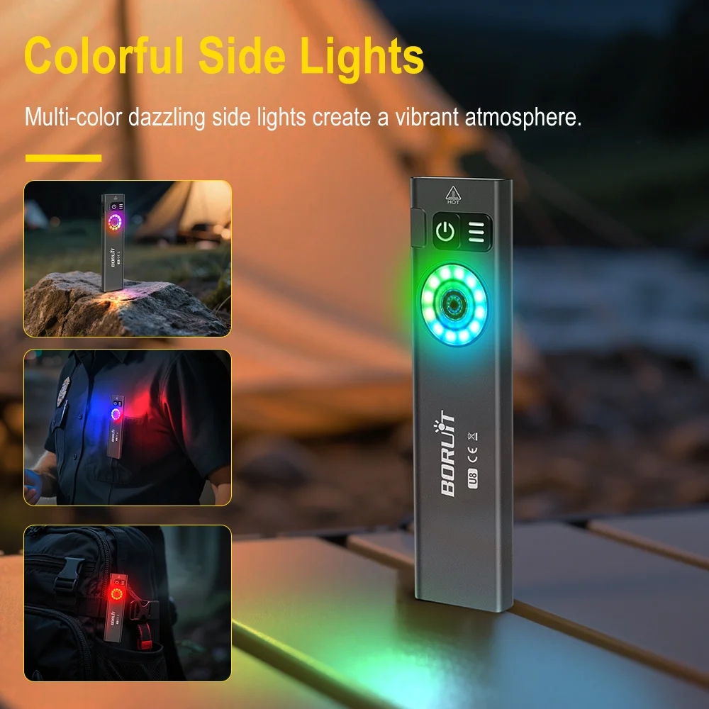 BORUiT U8 650LM EDC LED懐中電灯 タイ - Cycling To Work のレビューと価格