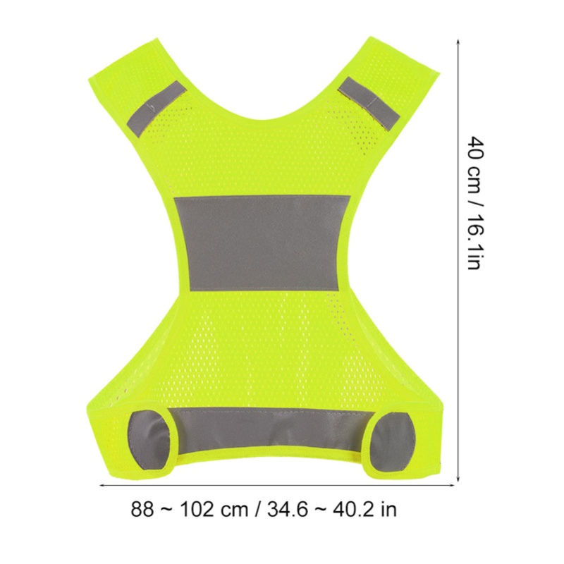 アウトドアサイクリング反射ベストランニングベストスポーツ安全 - Reflective Vest Cycling のレビューと価格