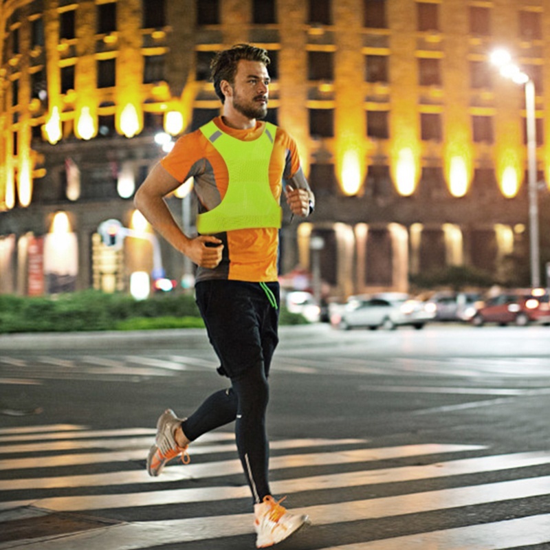 アウトドアサイクリング反射ベストランニングベストスポーツ安全 - Reflective Vest Cycling のレビューと価格