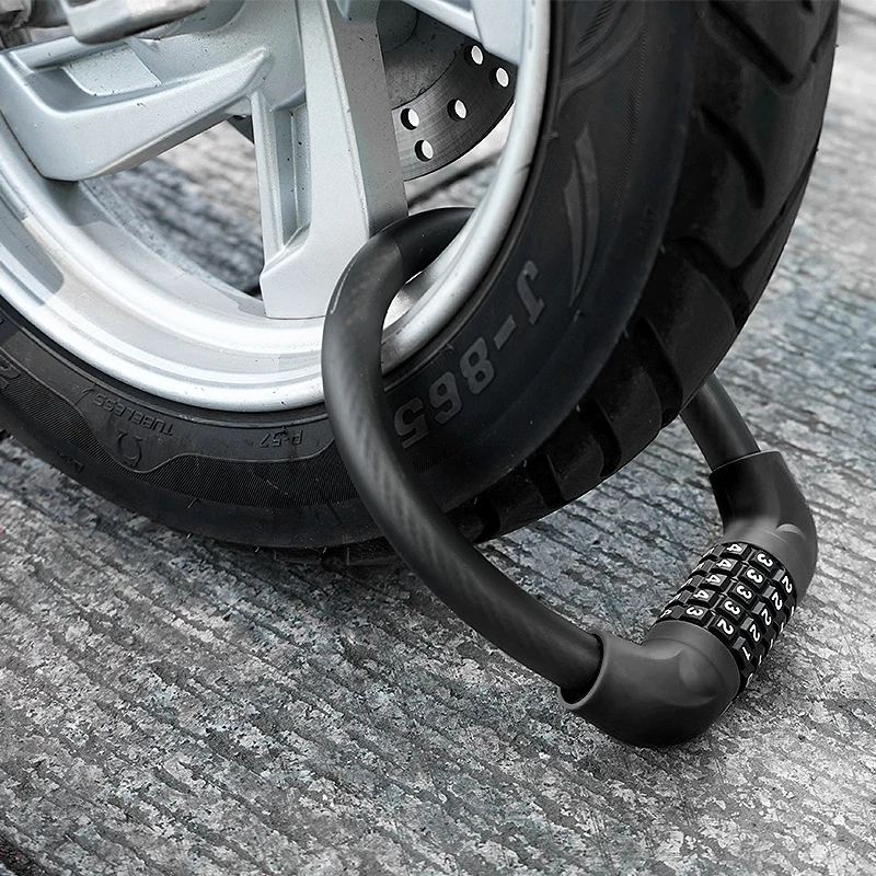 5桁コンビネーションバイクロック高耐久盗難防止キーレスロック - U Lock Heavy Duty のレビューと価格