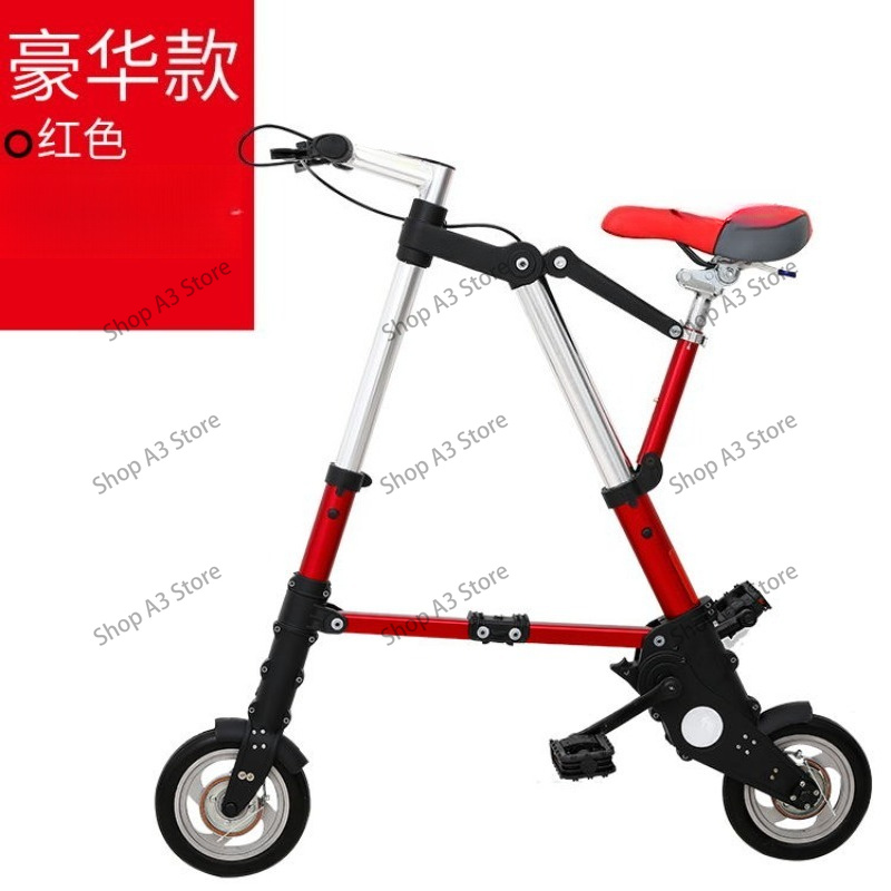 8インチミニ折りたたみ自転車 軽量手動ペダルバイク コンパク - Cycling Commute Distance のレビューと価格