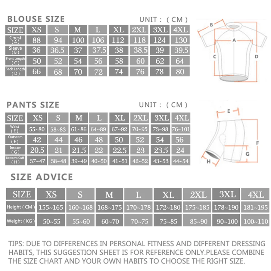 Hiru-通気性のあるサイクリングジャージセット,マウンテン - Cycling Commuter Trousers のレビューと価格