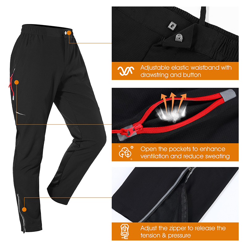 WEST BIKING サイクリングパンツ男性女性通気性軽量 - Cycling Commuter Trousers のレビューと価格