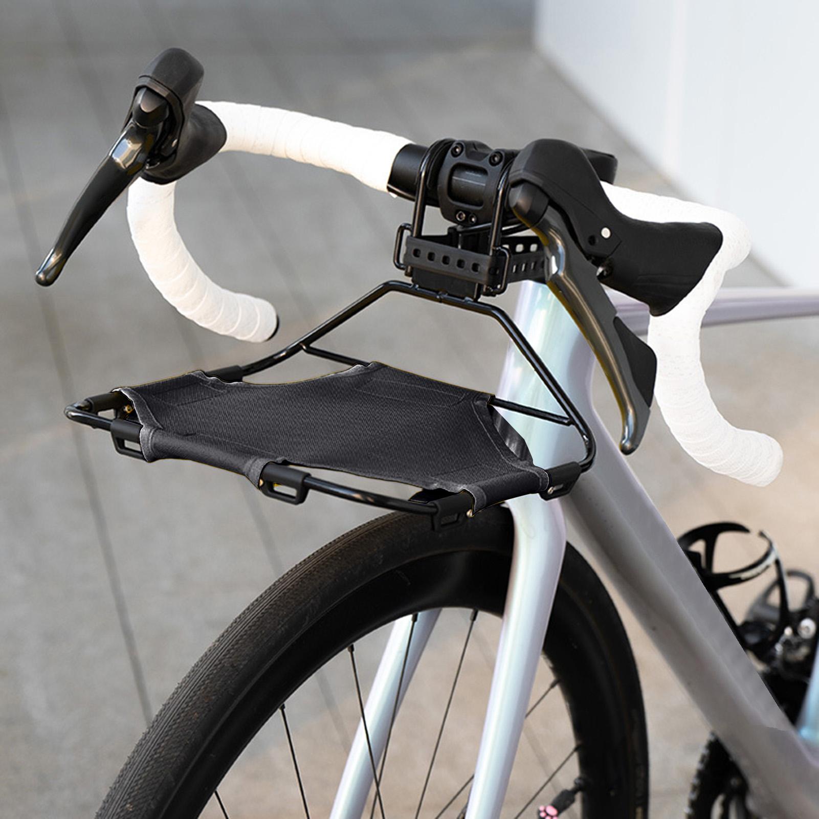 取り外し可能な軽量自転車フロントラックハンドルバーマウント自 - Cycling Commute Distance のレビューと価格