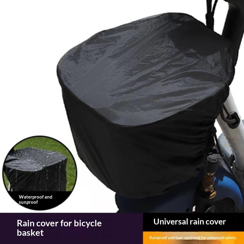 防水バイクバスケットライナーレインカバー、ユニバーサルサイズ - Cycling Commute In Rain のレビューと価格